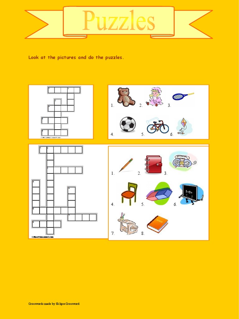 Puzzles Year 1 - Short | PDF