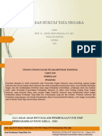 Pertemuan Iii, Asas-Asas Hukum Tata Negara