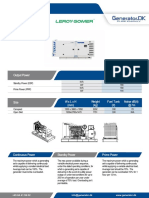 Perkins 200 Kva Datablad