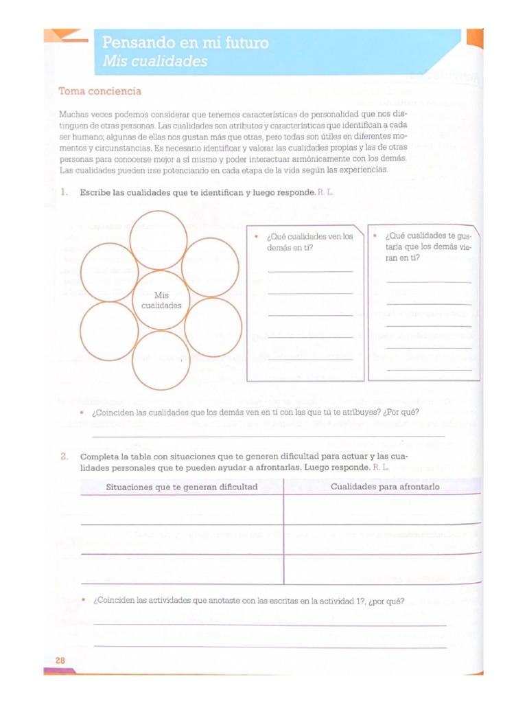 Guia 1 Opv - Segundo Año | PDF