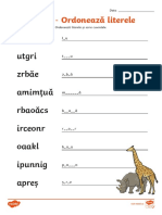 Descopera Cuvintele Si Formuleaza Propozitii - Fise de Lucru