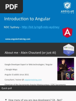 Introduction To Angular