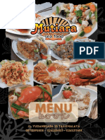Menu Mutiara Seafood 2023
