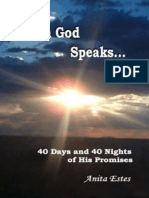 When God Speaks - 40 Days and 40 - Anita Estes