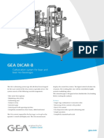 GEA DICAR-B Carbonating System Beer