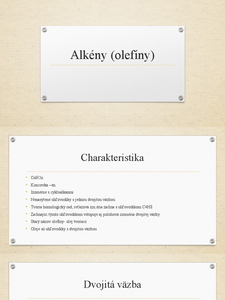 Alkény | PDF