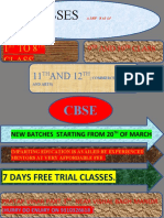 1 TO8 Class: S.P Classes