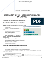 Sage Paie Et RH 100 I7 - Gestion Facilitée - EDOCIA