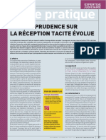 Expertise Judiciaire La Jurisprudence Sur La Reception Tacite Evolue