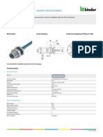 Automation Technology - Sensors and Actuators: Product Data Sheet