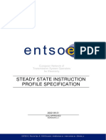 SteadyStateInstruction Profile Specification v2.1