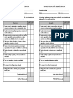 Instrumento de Evaluación Desempeño Personal