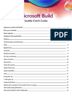 Microsoft Build Event Guide