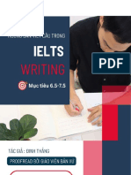 Huong Dan Viet Cau IELTS WRITING - thayDinhThang - 2023