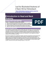 Solution Manual For Illustrated Anatomy of The Head and Neck 5th by Fehrenbach