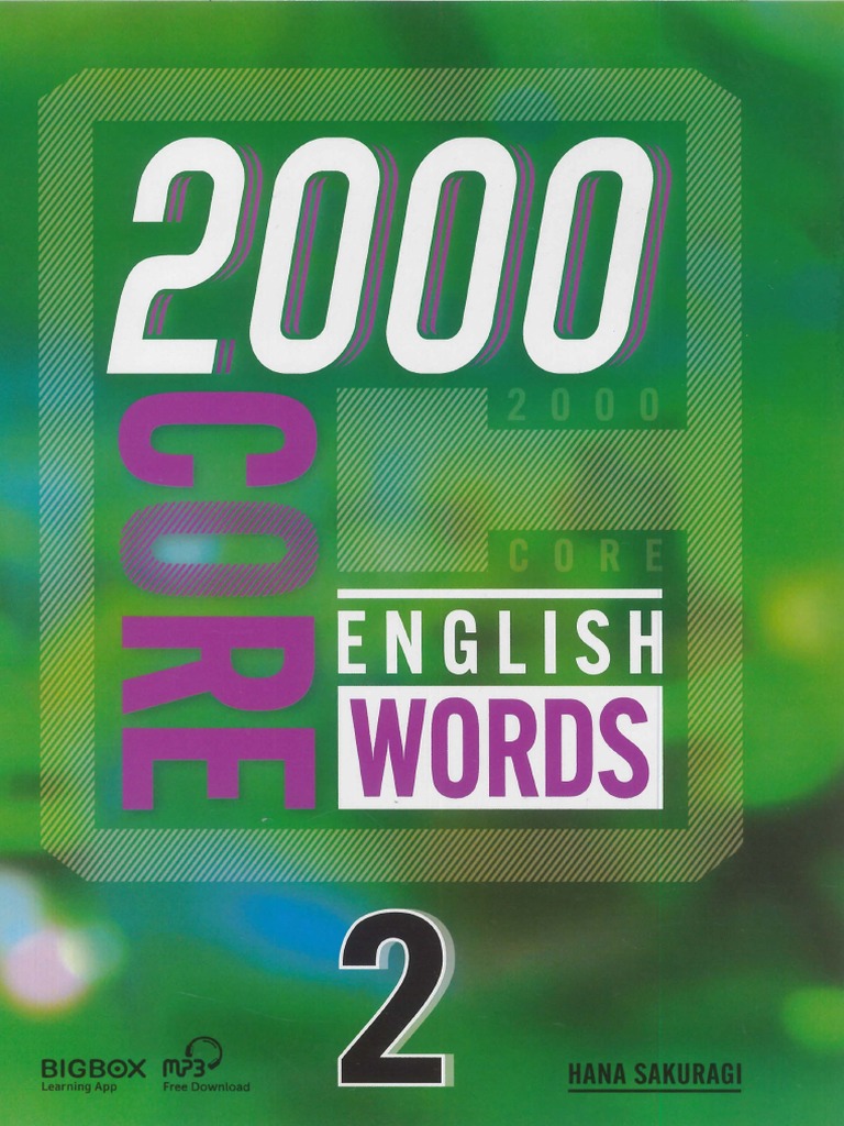 100 Core English Words