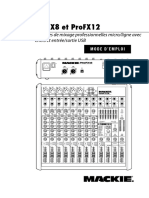 Mackie ProFX8 Mixing Console en Français