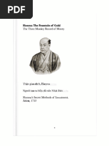 The Fountain of Gold The Three Monkey Record of Money by Honma Munehisa