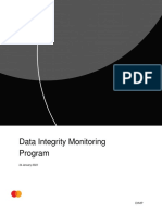 Data Integrity Monitoring Program