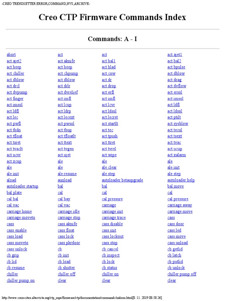 Creo Trendsetter Commands Index | PDF | Computer Engineering | Computing