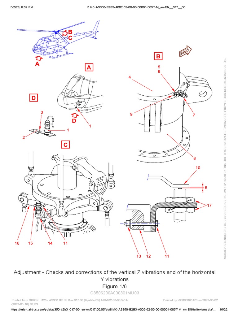 Track and Balance Main Rotor AS350 | PDF | Helicopter | Rotorcraft