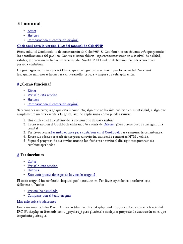 Cakephp Libro - 