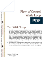 3 Flow of Control (While)