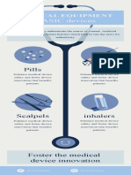 Medical Technology Infographics Blue Variant