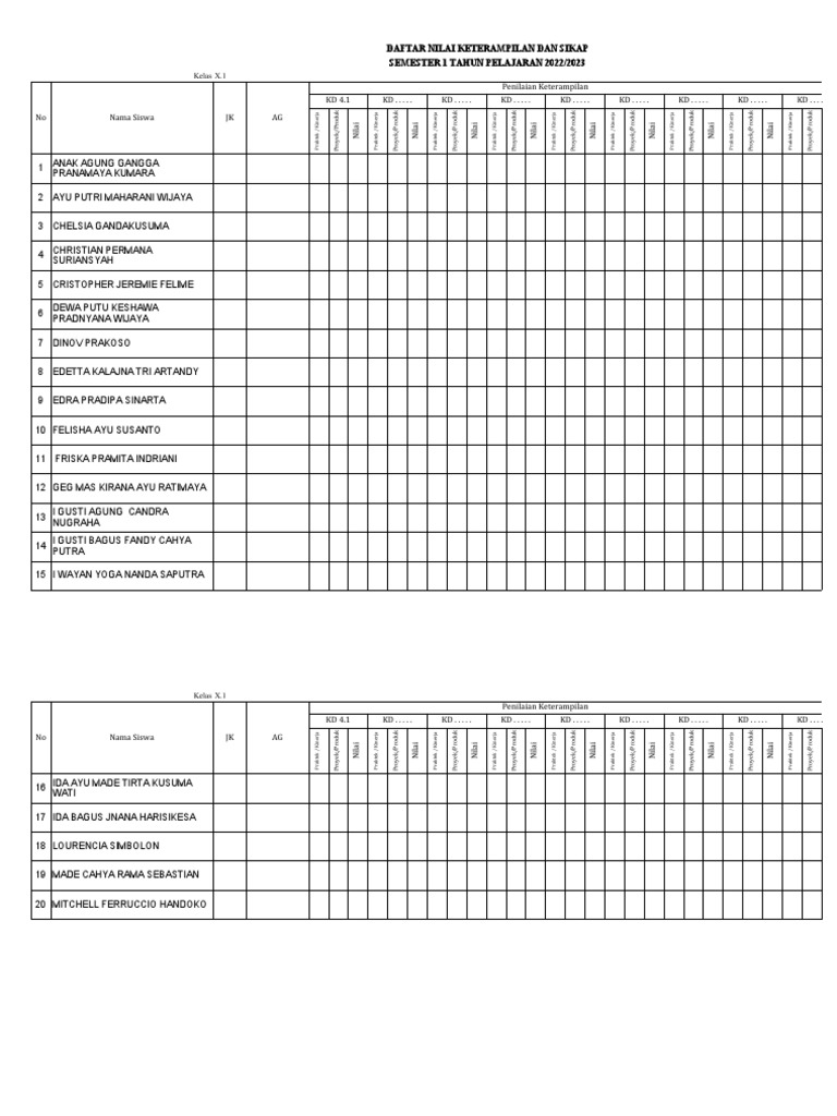 Hard copy daftar nilai 2022 2023 fix tgl 4 agustus 2022 pdf