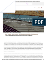 Effective Presentation and Communication of Information Using Charts - Students - ACCA Global