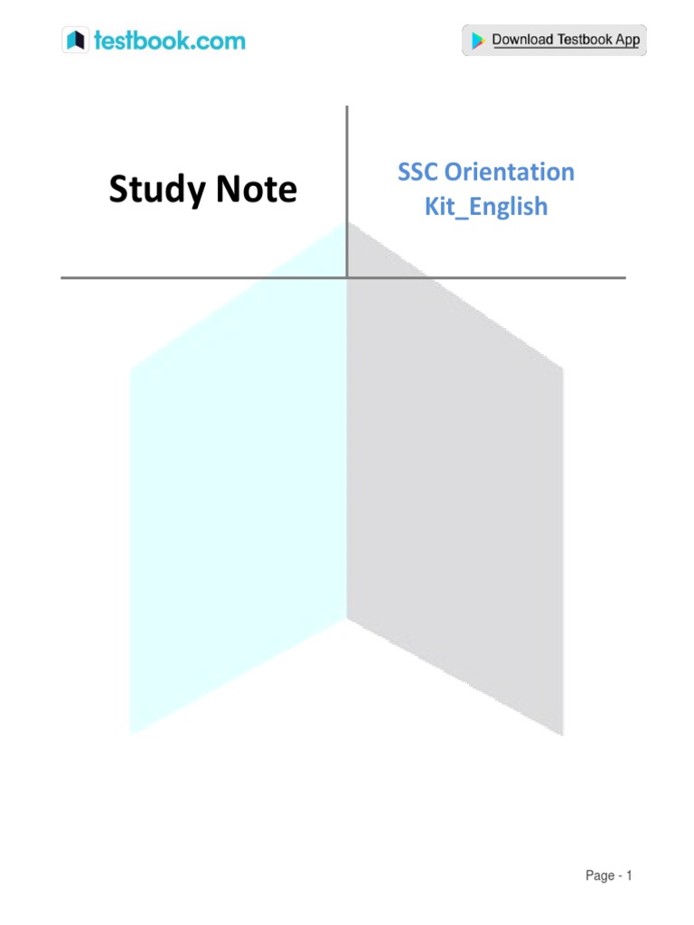 English Orientation Kit Pdf Verb Phrase