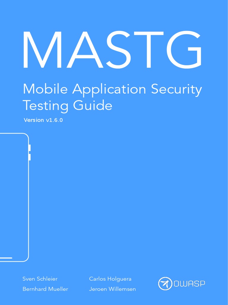 Owasp Mastg | Download Free PDF | Software | Cybercrime