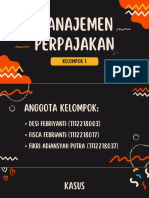 Kelompok 1 - Manajemen Perpajakan