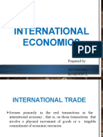 Chapter 4 - International Economics