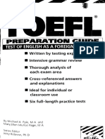 Cliffs Toefl Preparation Guide