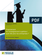 2011 - Idep - Financement - Enseignement - Superieur (Fondation Partenariale Et Universitaire) Extra Top