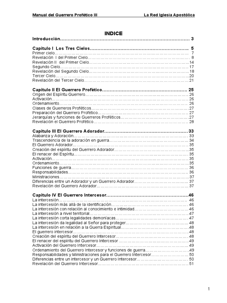 Manual Del Guerrero Profetico 3 | PDF | Demonios | Alma