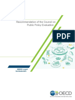 OECD2022Recommendation of The Council OnPublicPolicyEvaluation