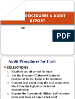 Audit Procedures & Audit Report