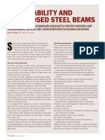 Durability and Exposed Steel Beams