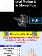 Notes On Rotational Motion