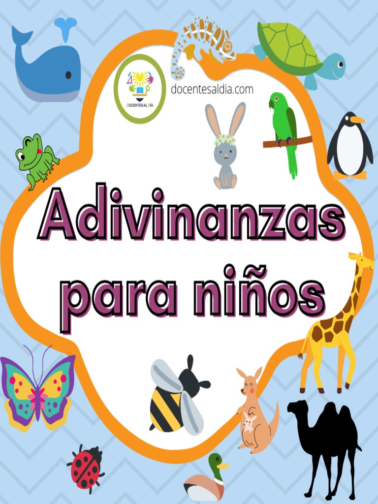 Adivinanzas Infantiles para Niños de 3 Años | PDF