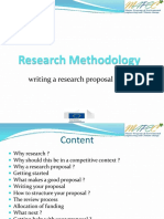 Writing A Research Proposal Final