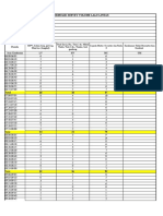 Data Simpang Gudang Arang