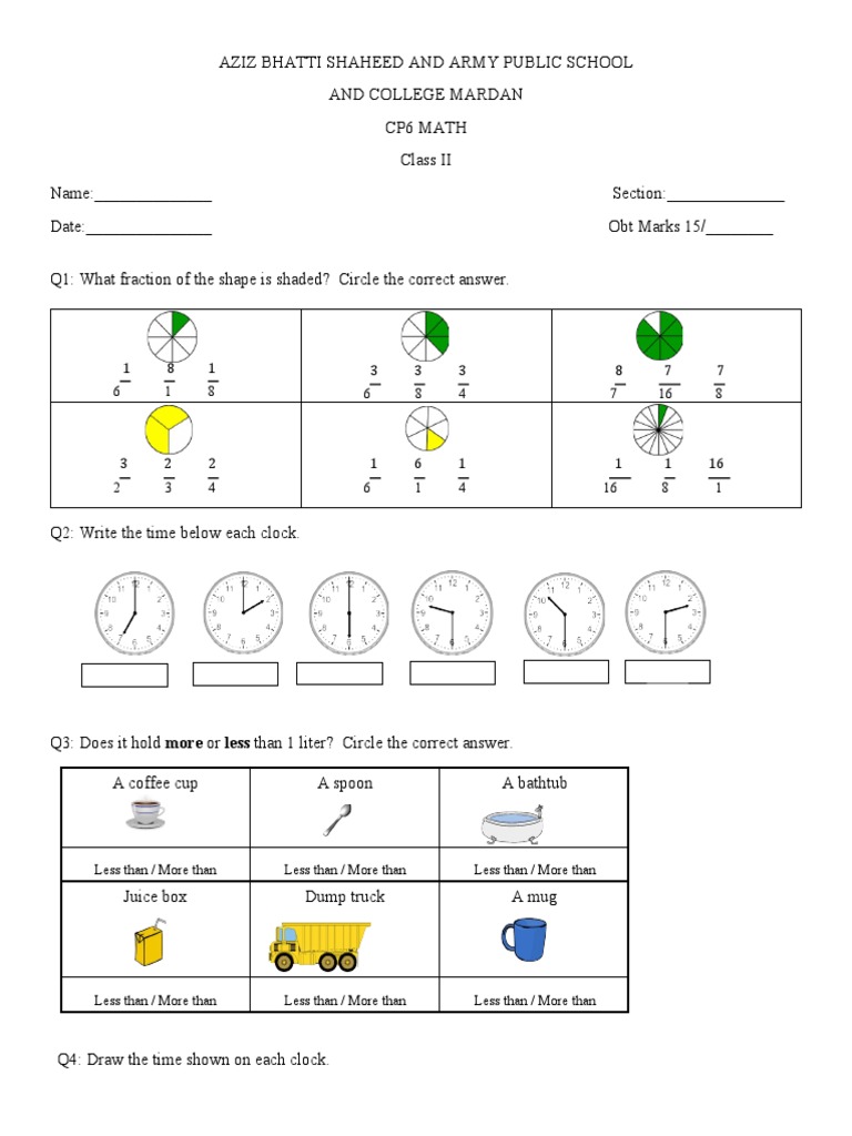 Math Paper | PDF