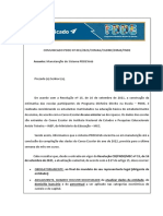 Comunicado PDDE - #001.2023 - Informa Sobre Manutenção Do Sistema PDDEWeb