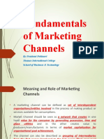 2.fundamentals of Marketing Channel