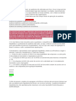 Resolução Do Caso (N2) - AUDITORIA TRIBUTÁRIA E TRABALHISTA