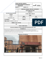 Diligencia 18 de Abril Juzgado 8 de Pequeñas Causas