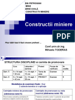 Constructii Miniere Curs